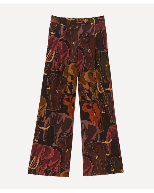 Farm Rio Brown Elephants Trousers