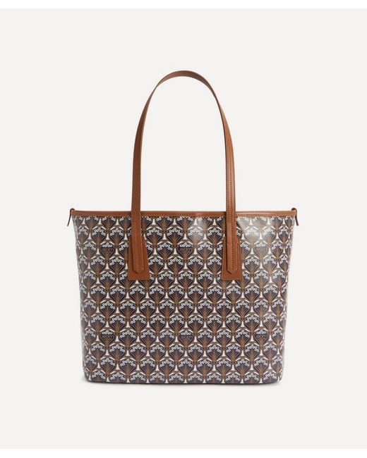 Designer coated canvas tote sale