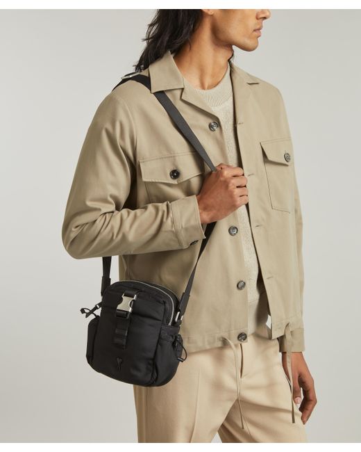 Zip up cross shop body bag