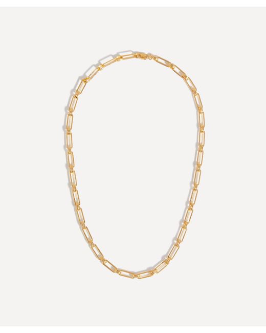 Missoma White 18ct Gold-plated Aegis Chain Necklace