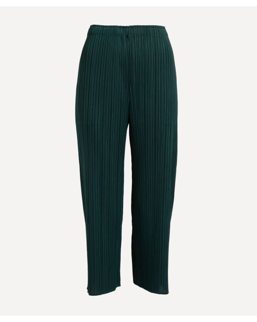 Pleats Please Issey Miyake Monthly Colours August Pleated Trousers in ...