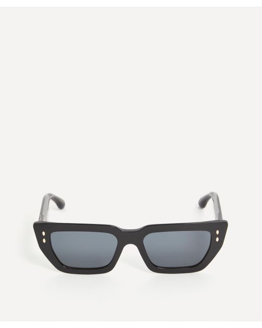 Isabel Marant Gray Women's Acetate Angular Sunglasses One Size