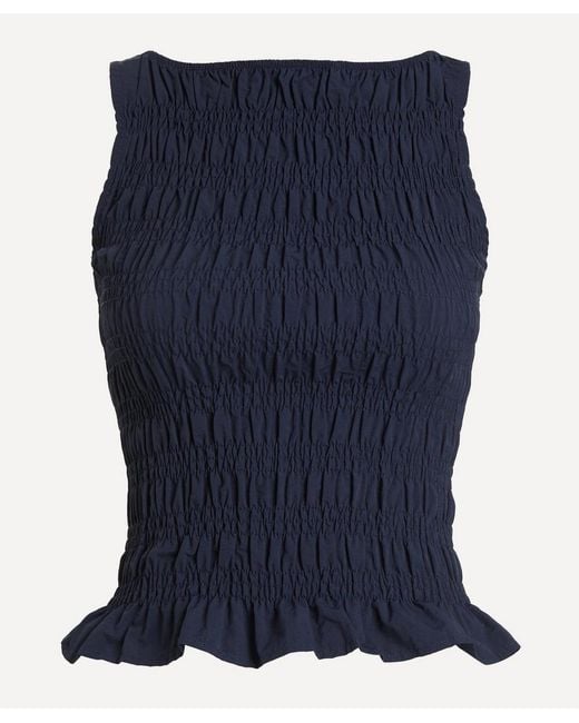 Peachy Den Blue Deba Top