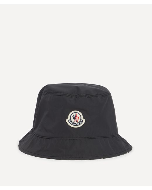 Moncler Black Mens Bucket Hat for men