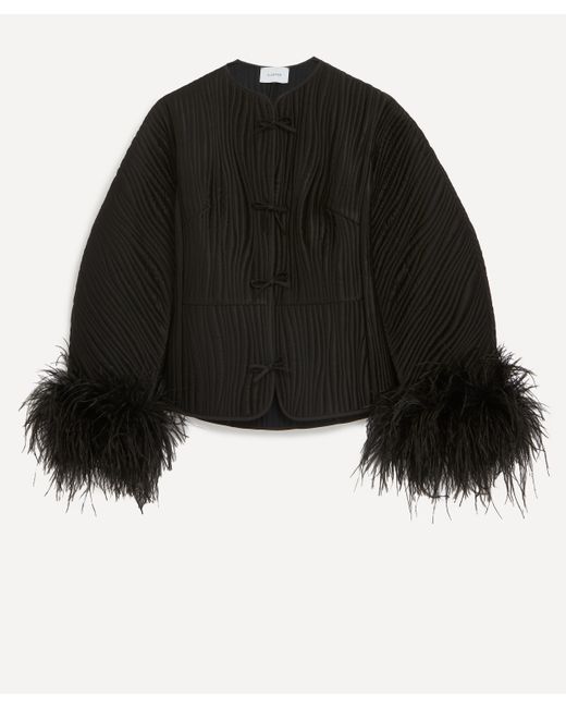 Sleeper Black Women's Hebao Feathered Jacket
