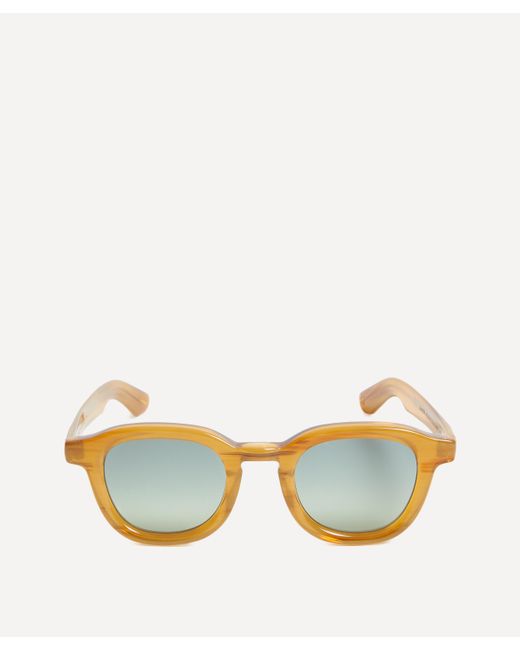 Moscot Yellow Mens Dahven Square Sunglasses One Size for men