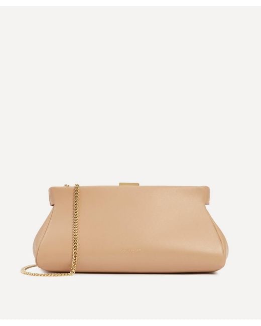 DeMellier London Natural Mini Cannes Clutch