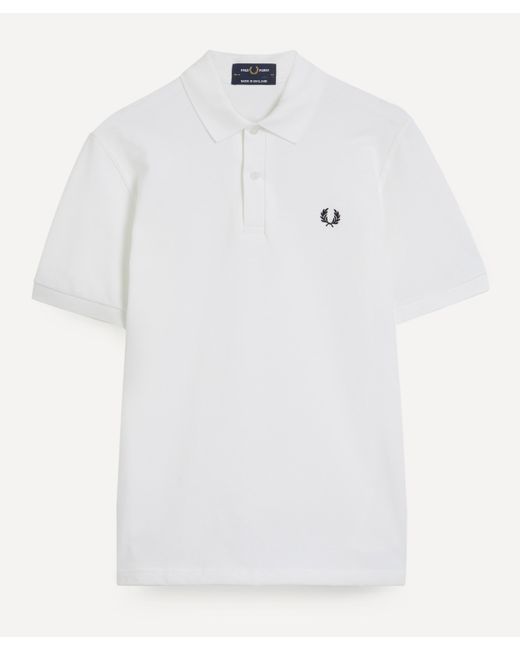 Fred Perry White Polo for men