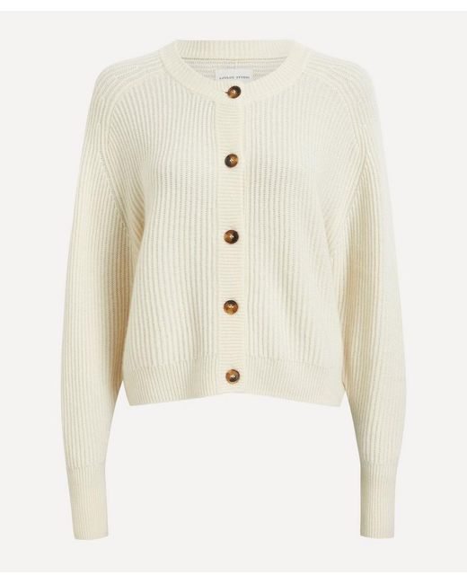 Loulou de Saison Natural Bastia Oversized Cashmere Cardigan