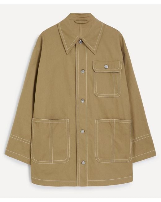 AMI Natural Cotton Worker Jacket for men