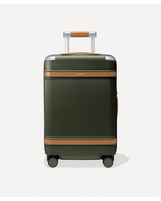 Paravel Green Aviator Carry-On Plus Suitcase