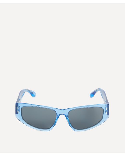 Isabel Marant Blue Women's Angular Sunglasses One Size