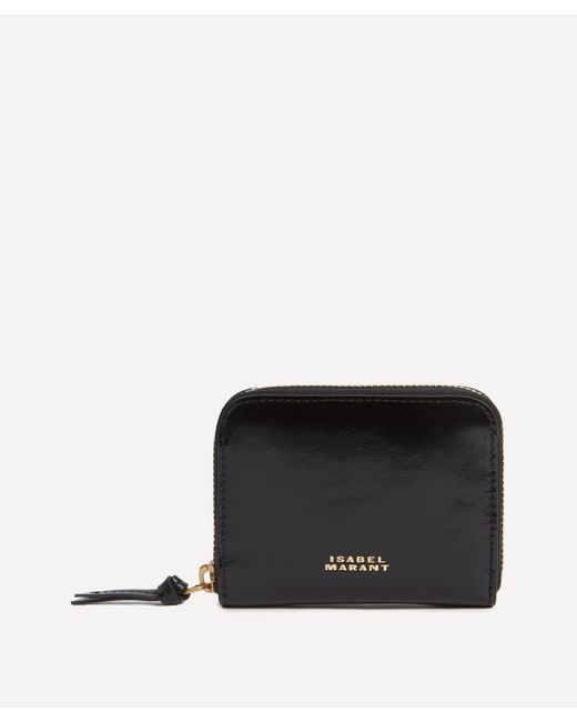 Isabel Marant Black Women's Leather Wallet One Size