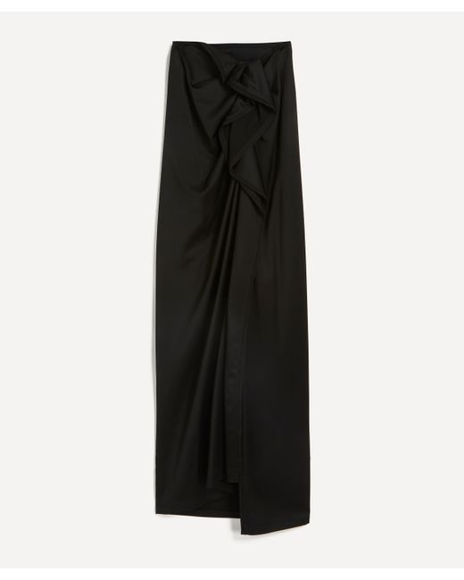 Black flowy top skirt vans