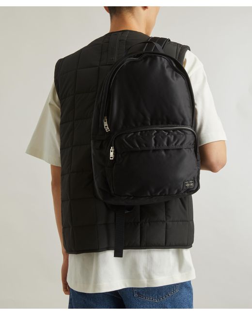 Porter-Yoshida and Co Black Mens Tanker Backpack for men