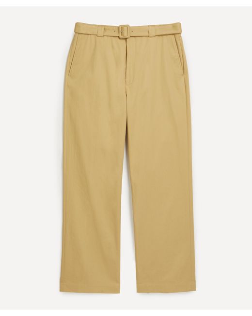 Dries Van Noten Natural Mens Wide Belted Trousers 42/52 for men