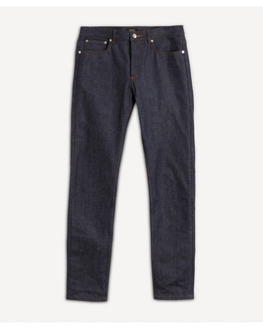 A.P.C. Blue Mens Petit New Standard Jeans for men