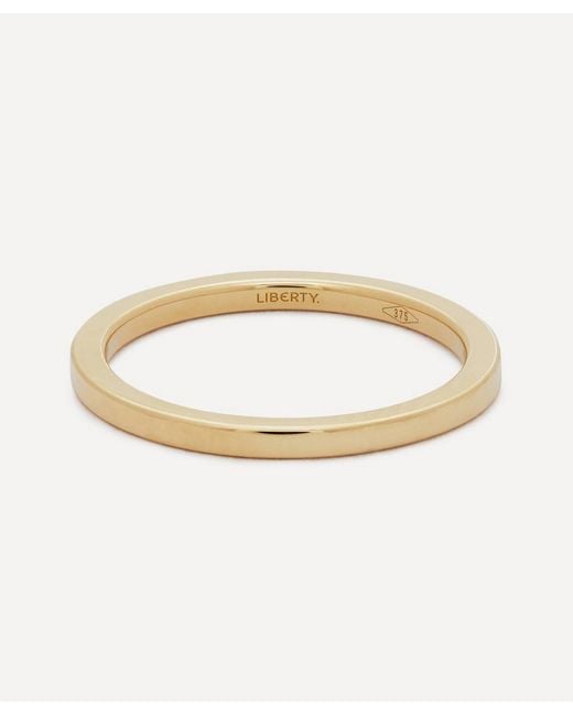Liberty Metallic 9Ct Plain Ring