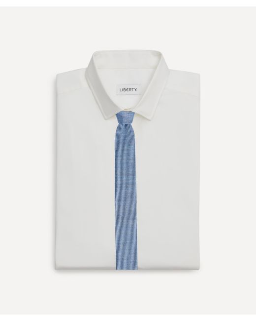 Missoni Blue Mens Striped Knit Tie One Size for men