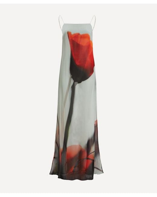 Rat Boa Women's Red Luciana Tulip Maxi Dress