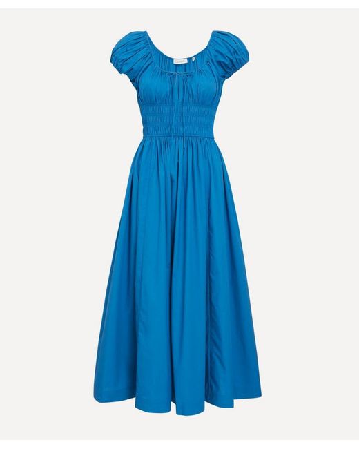 Doen Blue Quinn Soft Cobalt Dress