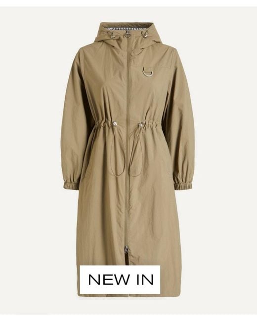 Barbour Natural Gracefield Showerproof Parka Jacket