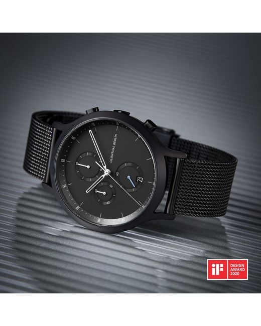Lilienthal Berlin Chronograph – All in Black für Herren