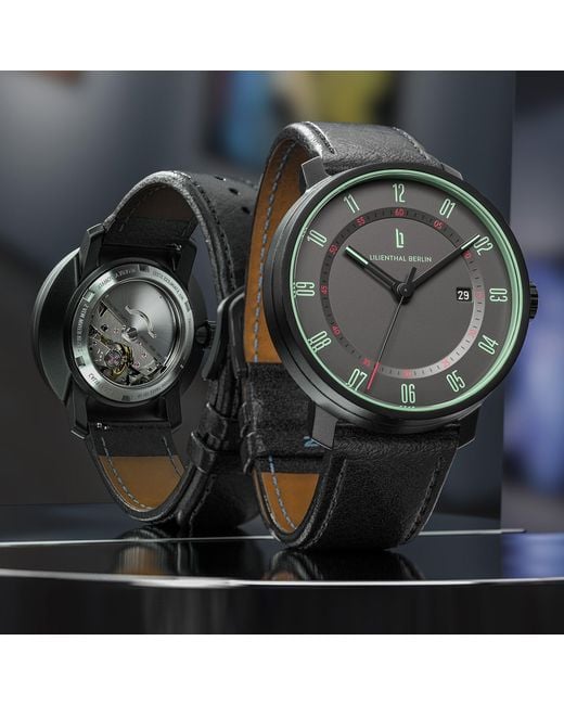 Lilienthal Berlin Neolux – Mint in Black für Herren