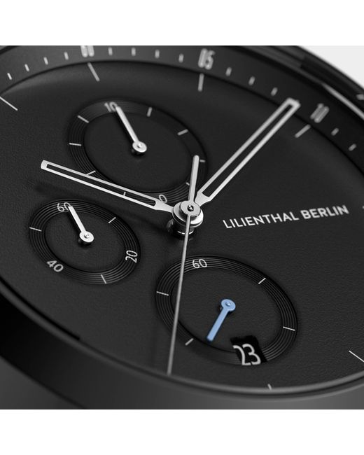 Lilienthal Berlin Chronograph – All in Black für Herren