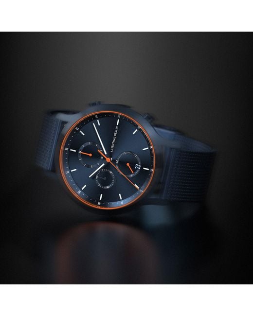 Lilienthal Berlin Chronograph – in Blue für Herren