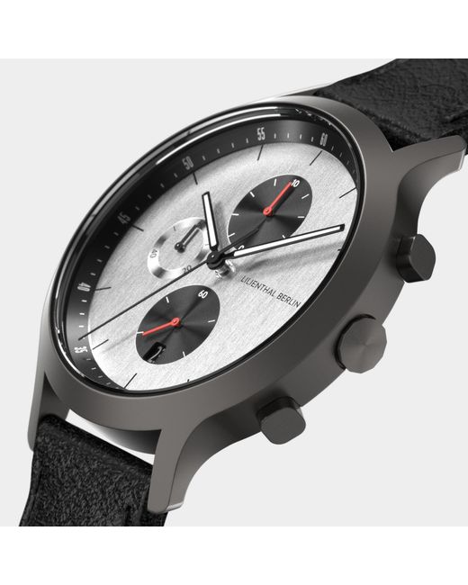 Lilienthal Berlin Chronograph – Circuit in Metallic für Herren