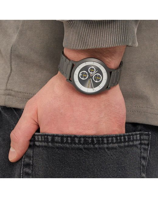 Lilienthal Berlin Chronograph Lp – Dark in Metallic für Herren