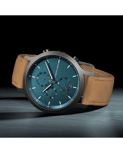 Lilienthal Berlin Chronograph – Myth in Blue für Herren