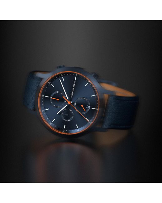 Lilienthal Berlin Chronograph – in Blue für Herren