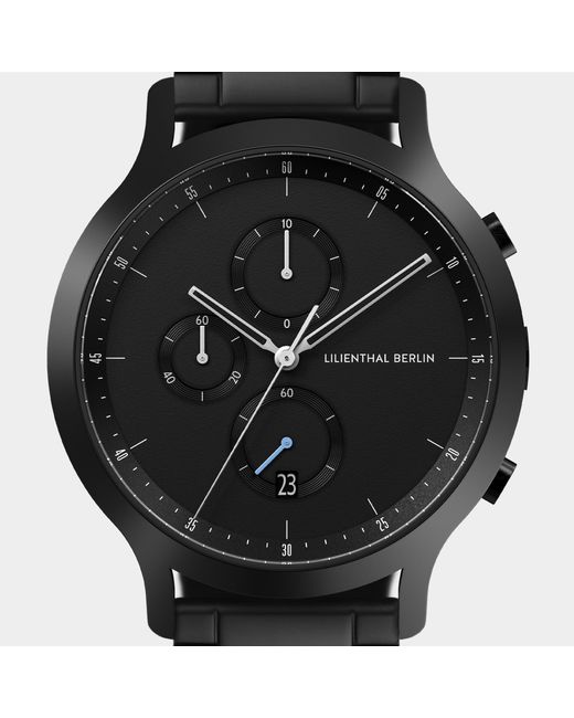 Lilienthal Berlin Chronograph – All in Black für Herren