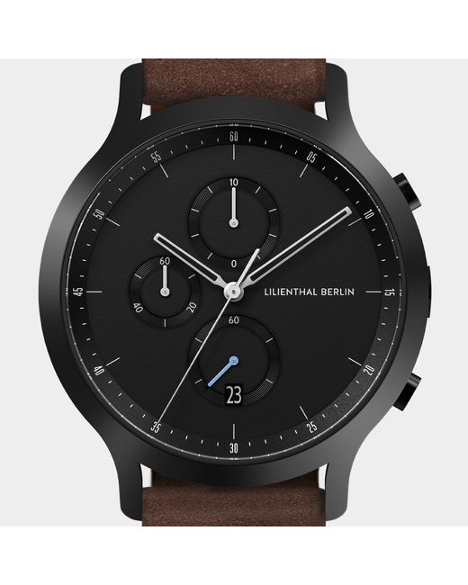 Lilienthal Berlin Chronograph – All in Black für Herren