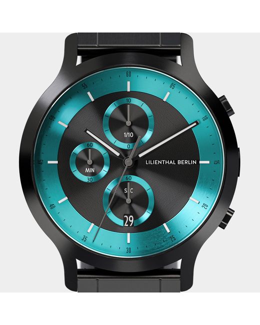 Lilienthal Berlin Chronograph Lp – in Green für Herren