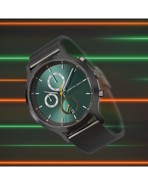 Lilienthal Berlin Chronograph – Getaway in Green für Herren