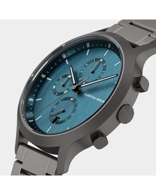 Lilienthal Berlin Chronograph – Myth in Metallic für Herren