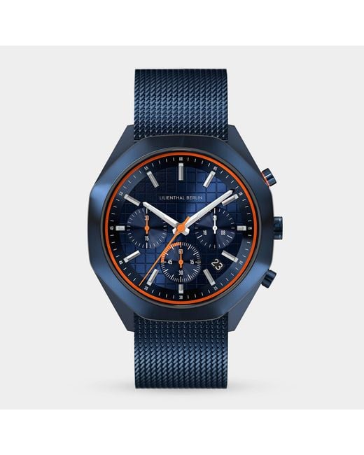 Lilienthal Berlin Octachrono – in Blue für Herren