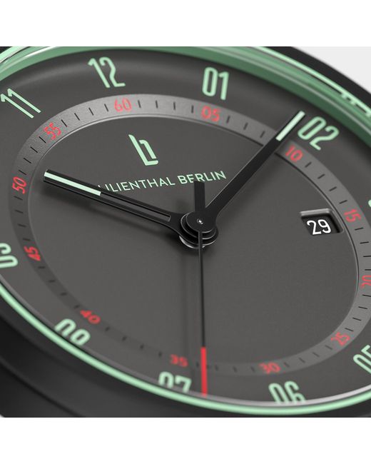 Lilienthal Berlin Neolux – Mint in Black für Herren