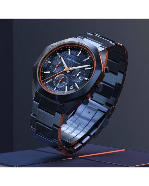 Lilienthal Berlin Octachrono – in Blue für Herren
