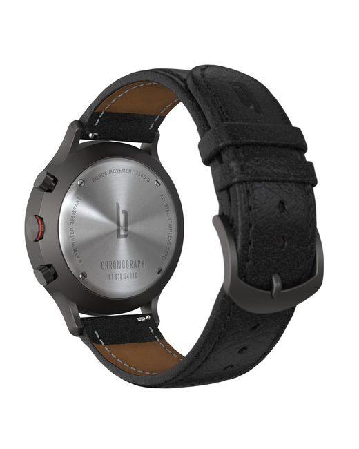 Lilienthal Berlin Chronograph – Circuit in Metallic für Herren