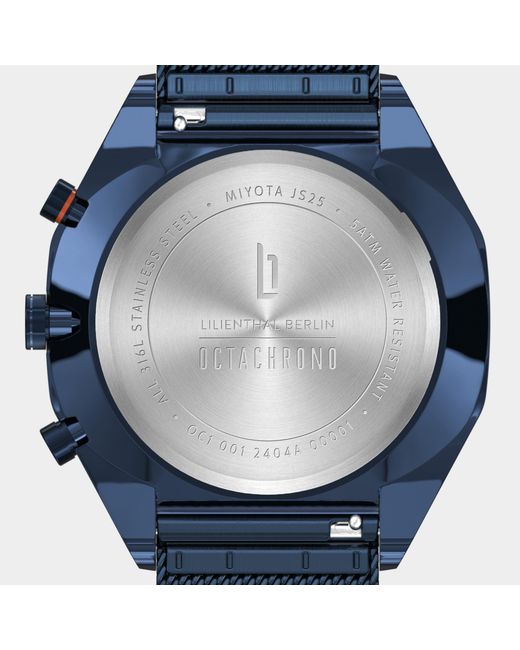 Lilienthal Berlin Octachrono – in Blue für Herren