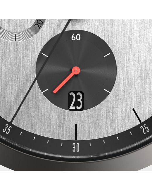 Lilienthal Berlin Chronograph – Circuit in Metallic für Herren