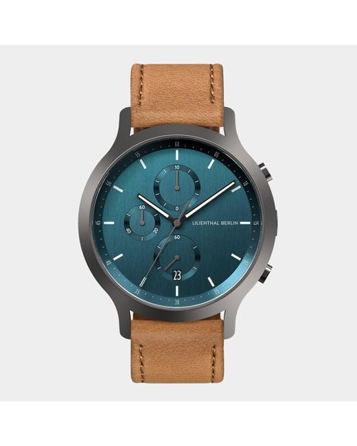 Lilienthal Berlin Chronograph – Myth in Blue für Herren