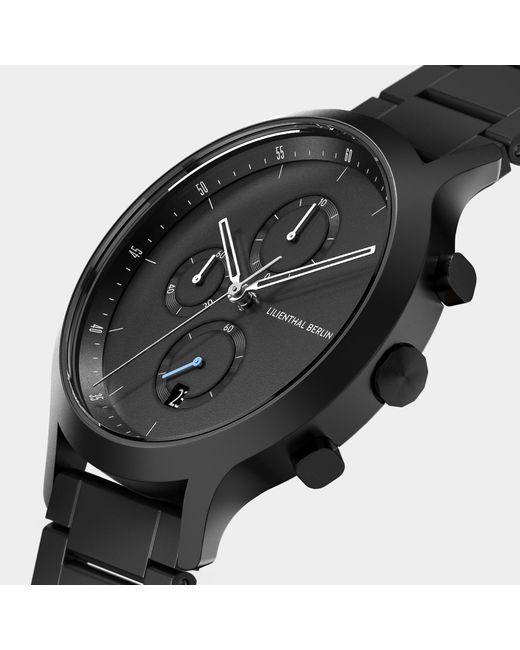 Lilienthal Berlin Chronograph – All in Black für Herren