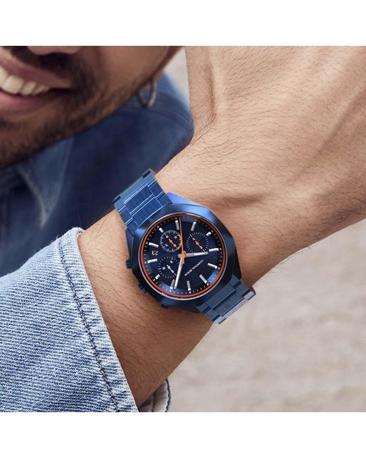 Lilienthal Berlin Octachrono – in Blue für Herren