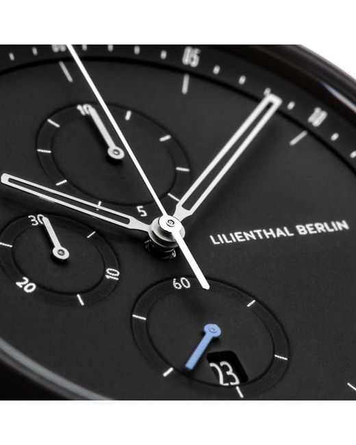 Lilienthal Berlin Chronograph – All in Black für Herren