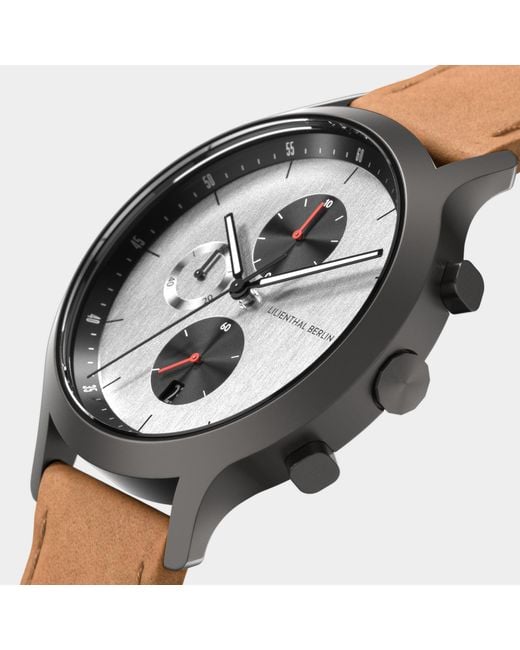 Lilienthal Berlin Chronograph – Circuit in Gray für Herren